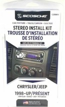 Scosche CJ2086FA Auto Stereo Install Kit 1998-up Chrysler Dodge Jeep Das... - £13.97 GBP