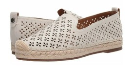New Patricia Nash Women&#39;s ELENA Espadrille Flats Shoes White 7.5 - $79.19