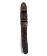 Estate Sales Rare Antique 14&quot;Wooden Carved African Tribal Ceremonial Knife. - £208.32 GBP