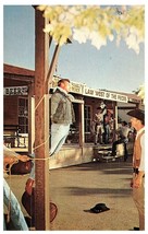 Quick Justice West of thje Pecos Six Flags Over Texas Postcard - £4.12 GBP