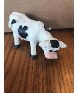 Collectible Rare Cow Figurine Ships N 24h - $12.85