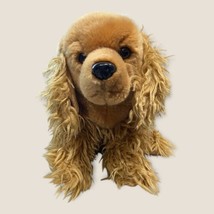 Toys R Us Cocker Spaniel Dog Plush 11&quot; 2012 Puppy Soft Fluffy Golden Brown - £11.44 GBP