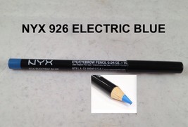Nyx 926 Electric Blue Eyeliner Eyebrow Pencil New Full Size - £2.93 GBP