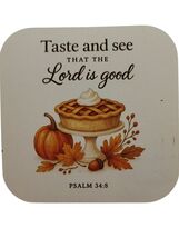  Handmade Glossy Christian Magnet – “Taste and See That the Lord Is Good”  - $6.62 CAD
