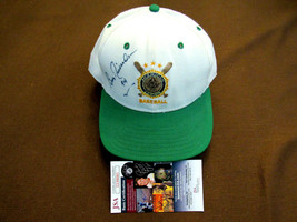 BOBBY RICHARDSON 1960 WS MVP 61 WSC YANKEES AUTO WS LEGION DELONG CAP JS... - $197.99
