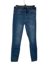 Tahari Womens Jeans Kelly Classic Skinny Stretch Mid-Rise Dark Wash Deni... - $19.79