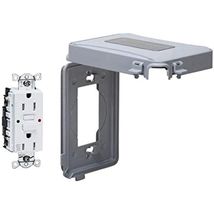 TayMac Rectangle Thermoplastic 1 gang In-Use Cover For Protection from W... - $65.00 CAD