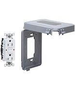 TayMac Rectangle Thermoplastic 1 gang In-Use Cover For Protection from W... - $65.05 CAD