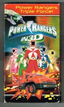 Power Rangers In 3-D (VHS, 2001) Saban Triple Force Special Edition Fox ... - €12,61 EUR