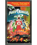 Power Rangers In 3-D (VHS, 2001) Saban Triple Force Special Edition Fox ... - $14.80