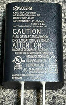 Original KYOCERA 5V/1A SCP-47ADT USB Adapter Black  for DuraForce Pro - €8,50 EUR