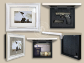 Hidden Storage Photo Frame for Gun and Valuables Hidden Gun Storage DIST... - $65.00+