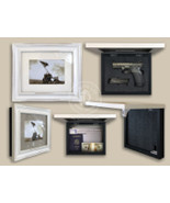 Hidden Storage Photo Frame for Gun and Valuables Hidden Gun Storage DISTRESSED W - $65.00 - $90.00