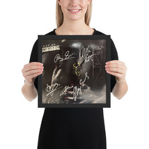 Scorpions Framed Best Of Scorpions reprint signed album REPRINT - £63.14 GBP