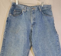 Wrangler Authentic Jeans Mens Classic 5-Pocket Blue Cotton Jean 36x30 97... - £7.47 GBP