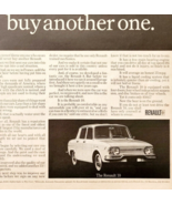 1966 Renault 10 67 Car Advertisement Automobilia Vintage Automotive DWJJ11 - $547.38 MXN