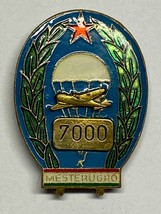 HUNGARY, MASTER, PARACHUTIST, PARA WING, COMMUNIST ERA, 7000 JUMPS, B&amp;T ... - £33.70 GBP