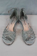 NIB Easy Street Dance Flex Silver Glitter 8 1/2 Medium Width Strappy - $33.24