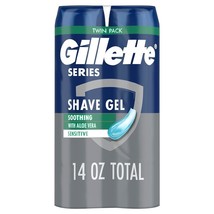 Gillette Series 3X Action Shave Gel, Sensitive Twin Pack, 7 Oz (Pack of 2) - $17.53 CAD