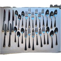 29 Piece Reed &amp; Barton GOLDEN SEAFARE Glossy 18/8 Stainless Korea Flatware - $125.00