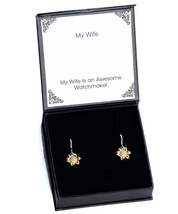 Brilliant Wife, My Wife is an Awesome Watchmaker, Motivational Sunflower... - $48.95