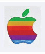 3 pcs x Apple sticker Rainbow Retro 3D Domed Apple logo decals for MacBook - $14.92 CAD+