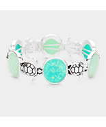 Seaglass sea turtle bracelet - €12,99 EUR