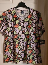 Zoe + Chloe Cotton, Women Halloween Motive Scrub, Size XL. NWT - $17.99
