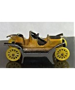Vintage TootsieToy Classic Series Yellow Diecast Metal 1907 Stanley Stea... - $12.48 CAD