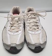 NIKE REAX RUN 5 407987-116 White Gray Pink Sneakers Size- 9.5 - $166.08 MXN