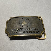 Continental Pipe Line Company Belt Buckle 2 3/4&quot; X 1 3/4&quot; Jostens - $316.89 MXN