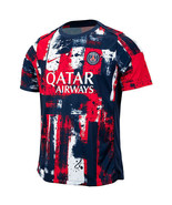 Nike PSG Academy Pro Home Freematch Top Men&#39;s Soccer T-Shirts AsiaFit FN... - £65.77 GBP