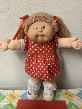 Vintage Cabbage Patch Kid Girl Harder To Find HM#8 Wheat Poodle Hair 1985 - £159.84 GBP