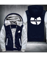 WU-TANG Winter Thicken Hooded Hoodie Warm Jacket Coat Unisex Sportswear - $647.15 MXN