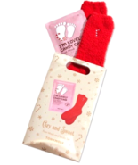 Tonymoly 2-Pc. Cozy and Sweet I&#39;m Lovely Candy Cane Foot Mask &amp; Sock Set - $19.74 CAD