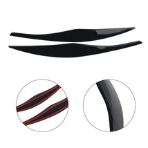 Eyebrows Car Headlight Black Car Accessories Directly High Quality  New For  3 S - £50.52 GBP