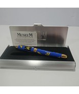 ACME Studio Limited Edition Rollerball Pen Blue Yellow Flower With Case ... - €112,56 EUR