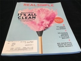 Real Simple Magazine April 2017 Done &amp; Done!  It’s All Clean! - £7.73 GBP