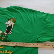 Gildan Heavy Cotton SHAMROCK BEER RUN 5K Men's Green Cotton Graphic T-Shirt XL image 13