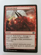 MTG Magic The Gathering Card Unleash Shell Instant Red The Brothers War - £5.74 GBP