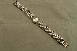 Armitron Diamond Quartz Women’s Stainless Steel Chain Link Wrist Watch - £16.07 GBP
