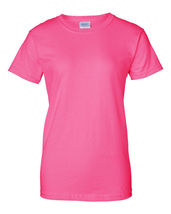 T-Shirt Color Womens Gildan 5000L Blank T Shirt Plain Fitted Women Tee H... - £15.71 GBP