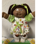 VTG Cabbage Patch Kid Girl African American Brown Hair Brown Eyes HM#3 1985 - $245.00