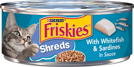 Purina Friskies Wet Cat Food, Shreds with Whitefish  - (Pack of 24) 5.5 ... - $26.74