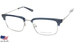 New Gant Ga 3127 090 Shiny Blue Eyeglasses Glasses Frame 50-19-140 B35mm - £57.62 GBP