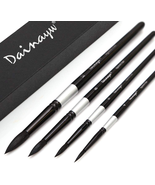 dainayw Round Watercolor Paint Brushes Squirrel Hair Professional Artist - $46.76 CAD