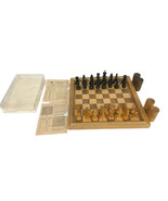 VTG E.S. Lowe Tournament Solid Wood Chess &amp; Checker Set (2 7/8”) King - ... - $1,669.67 MXN