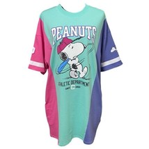 The Souled Store Peanuts Snoopy Baseball Oversized T-Shirt Dress Size Small - £15.97 GBP