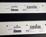 (Lot of 2) IKEA AURDAL Suspension Rail White  49 1/4&quot; 504.592.08 New - $79.10