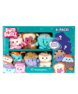 Russ Berrie Bum Bumz 4.5&quot; Soft Toy Plush Value Box 8 Pack Ages 3+ Breakf... - £28.39 GBP